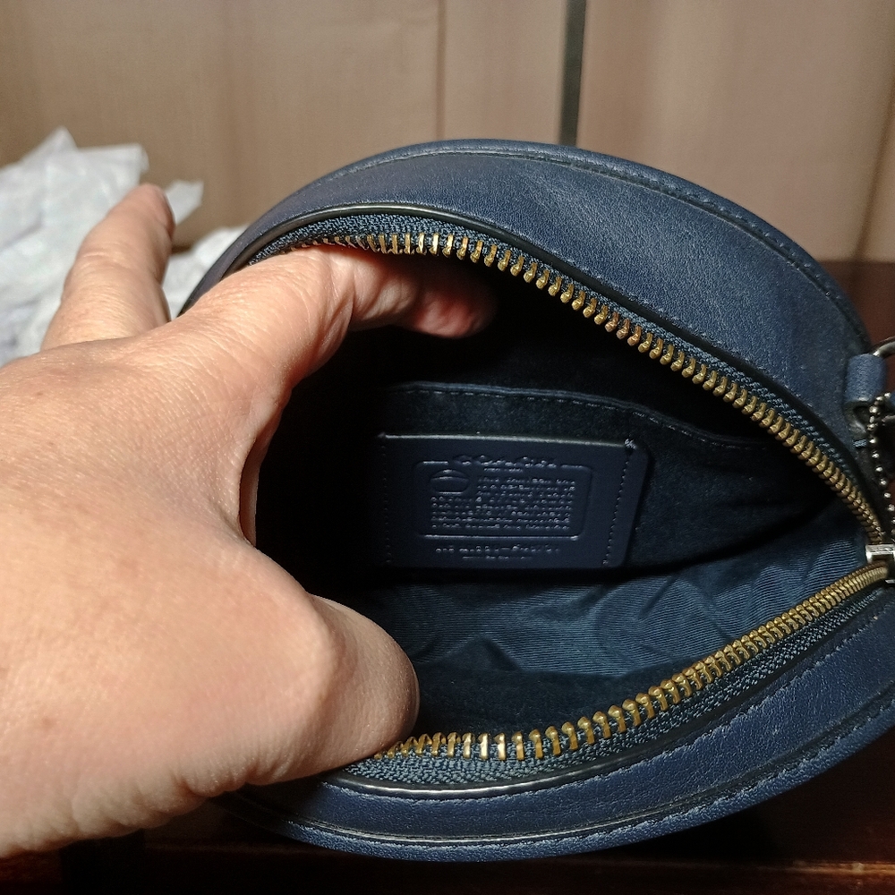 Coach Glitter Black Canteen Crossbody Bag - Picture 5 of 6
